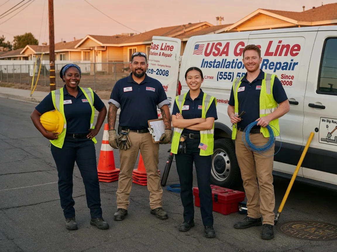 Gas Line Installation company in Dublin, OH